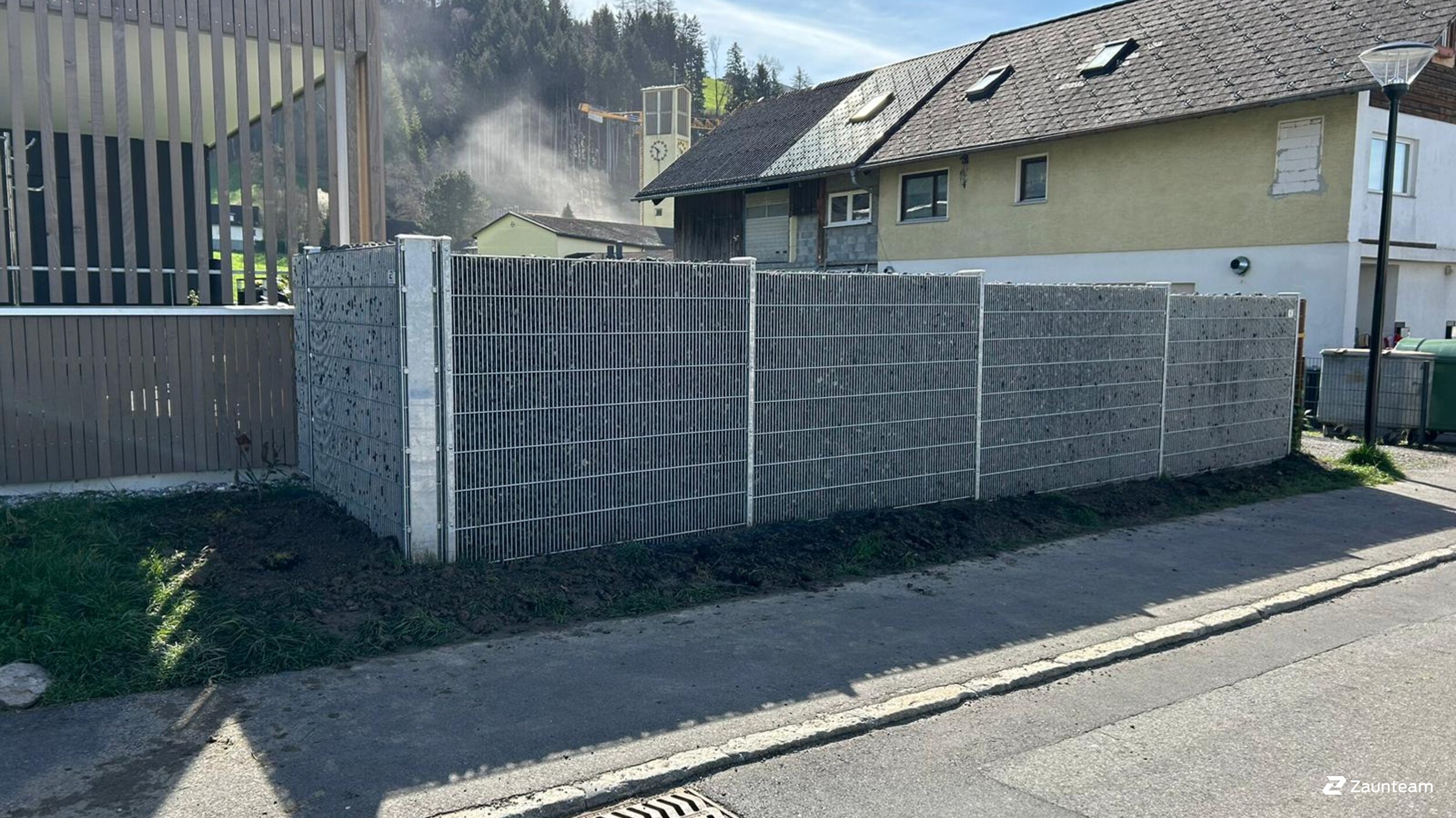 Gabions de 2024 à 6835 Zwischenwasser Autriche de Zaunteam Vorarlberg.