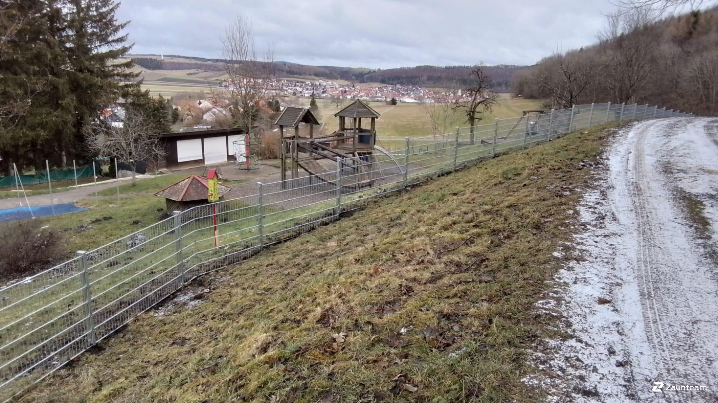 Doppelstabmattenzaun aus dem 2022 in 72393 Burladingen Deutschland von Zaunteam Zollernalb.