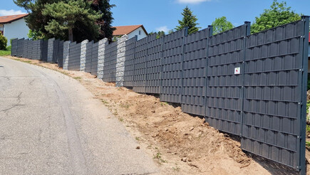 Gabions de 2023 à 79733 Görwihl Allemagne de Zaunteam Granacher.