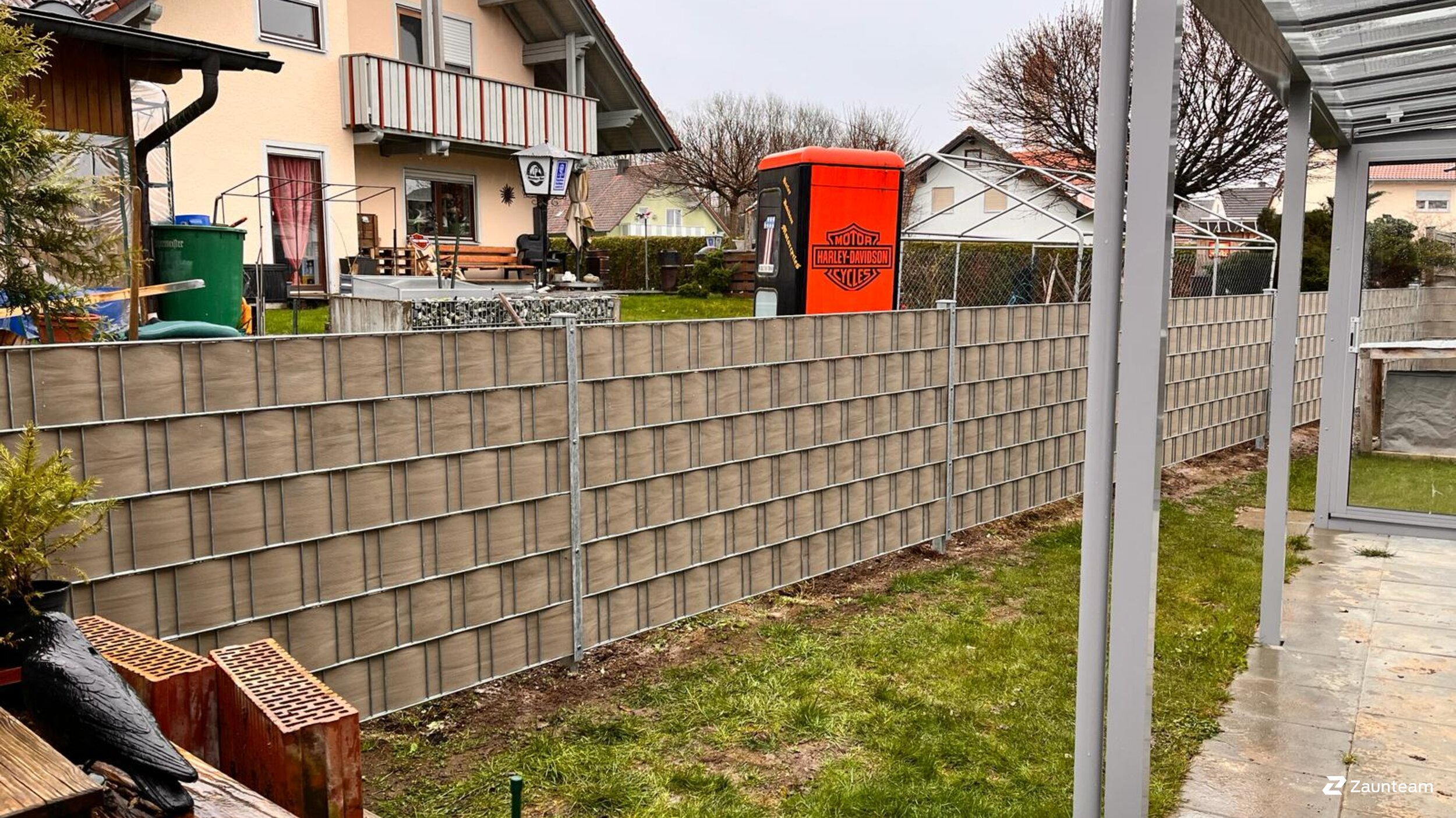 Flecht Sichtschutz aus dem 2024 in 87751 Heimertingen Deutschland von Zaunteam Allgäu.