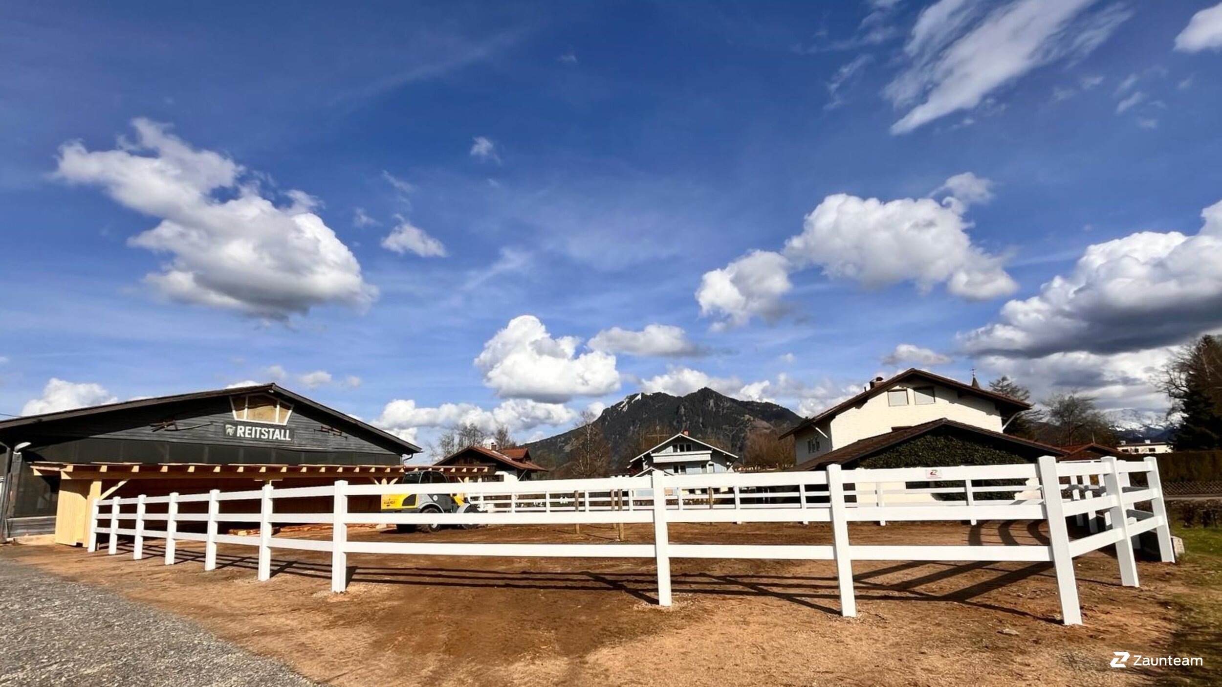 Clôture d'enclos de 2024 à 87544 Blaichach Allemagne de Zaunteam Allgäu.